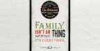 Family is Everything - Personalizirani poster