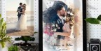 The Color Of LOVE - Personalizirani akvarel poster